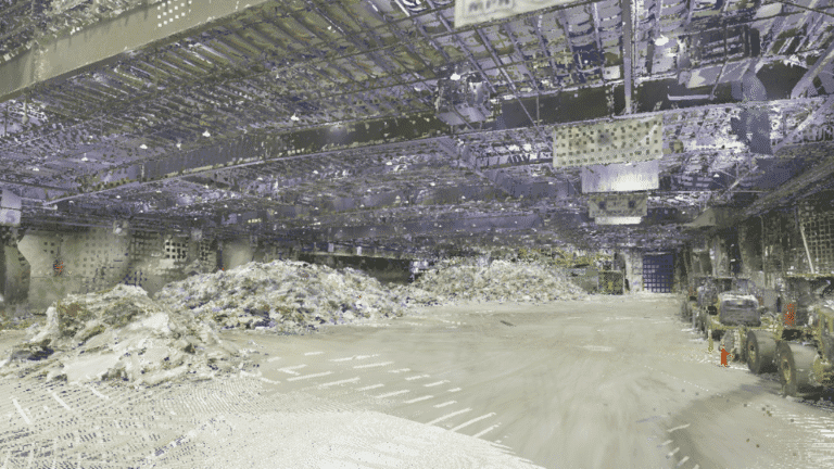 The Future Potential of Gaussian Splatting in Industrial BIM Workflows 2 gaussian splatting