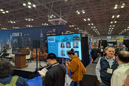“Supporting But Not Replacing: AI’s Role in Construction” panel at New York Build 2026.
